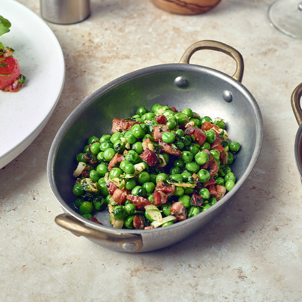 Tave sherbimi ovale Vintage Matt 24.5 x 18 x 4 cm 53-977