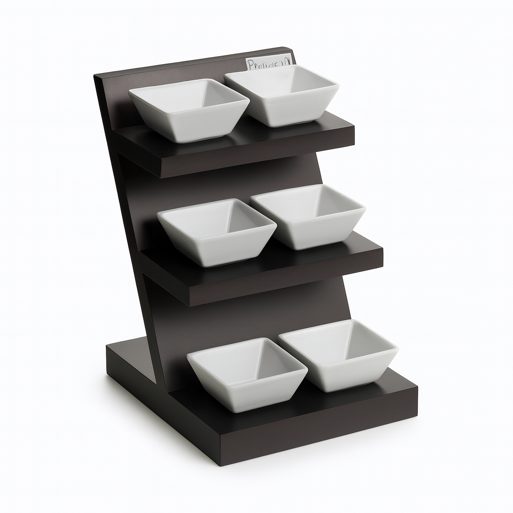 EKSPOZITOR ME 3 NIVELE 6 TASA PINTINOX 51271006