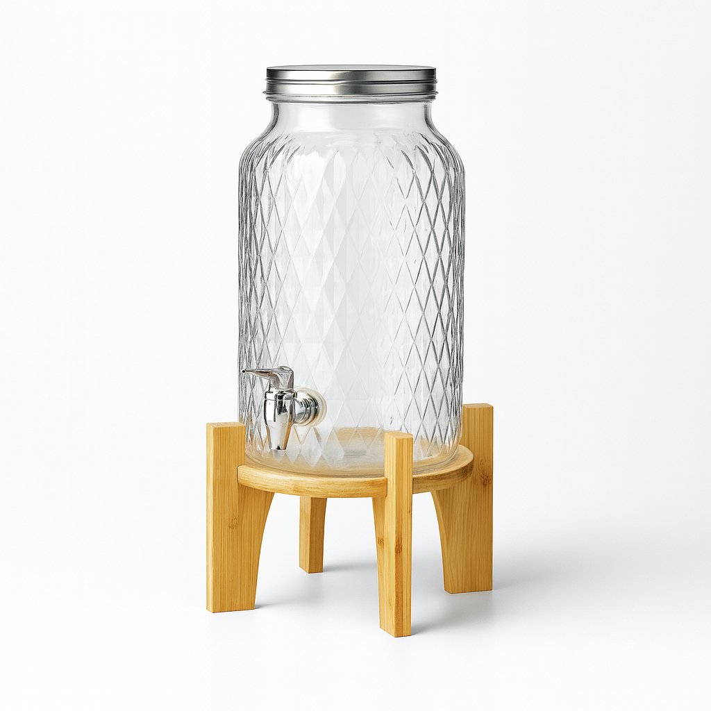 KAVANOZ ME BAZE BAMBOO 5.6L T3026