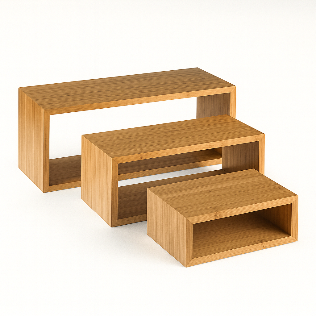 EKSPOZITOR BUFFET DREJTKENDESH SET3 S0130