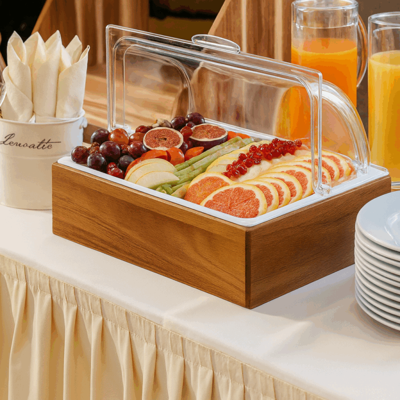 EKSPOZITOR BUFFET ME FTOHJE GN1/1 S5103 + TAVE AMBRA 1/1 T8060