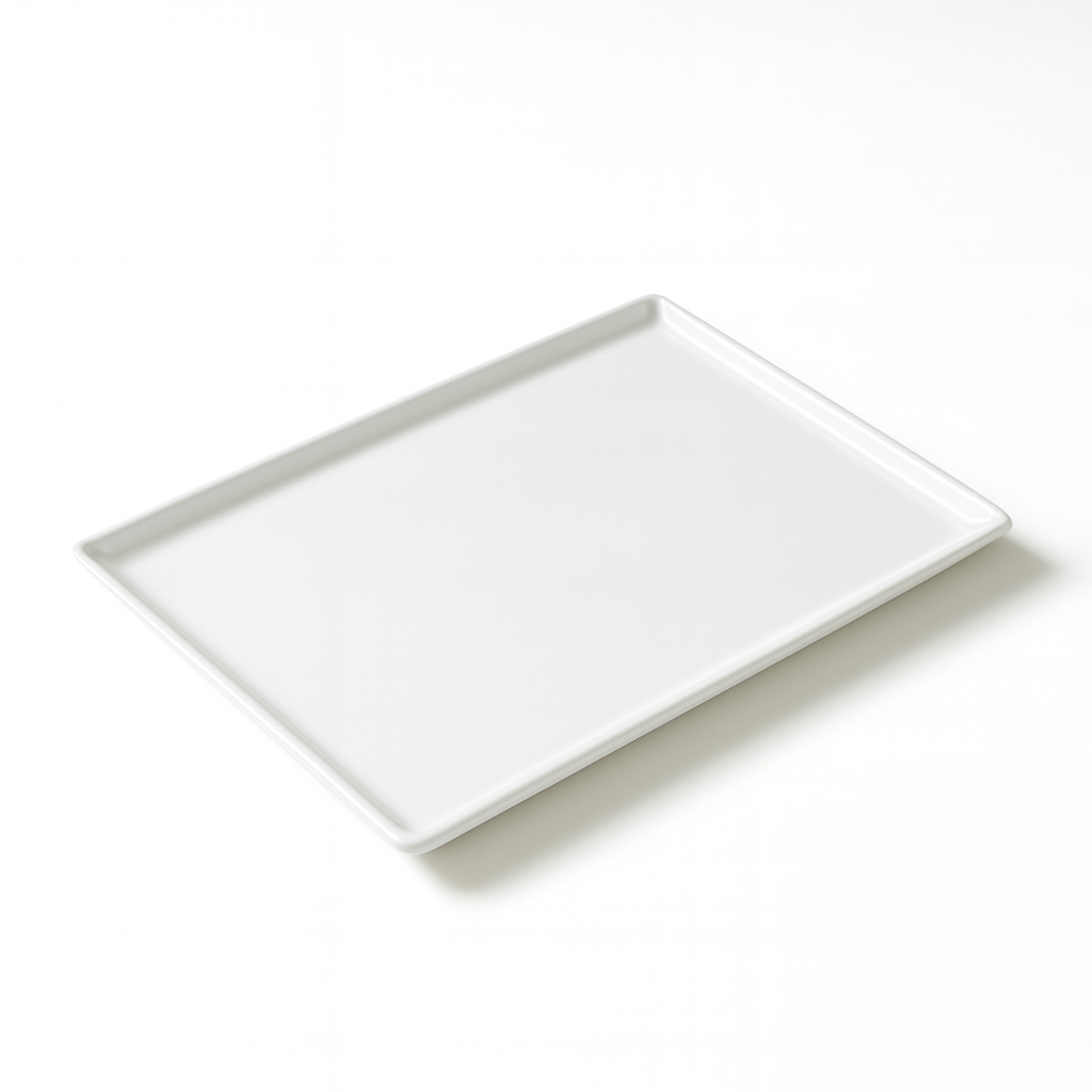 PJATANCE MELAMIN BARDHE 30*20CM T8019