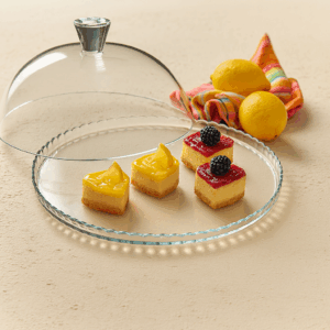 PATISSIERE SERVICE PLATE  DOME t: 322 mm. 95198