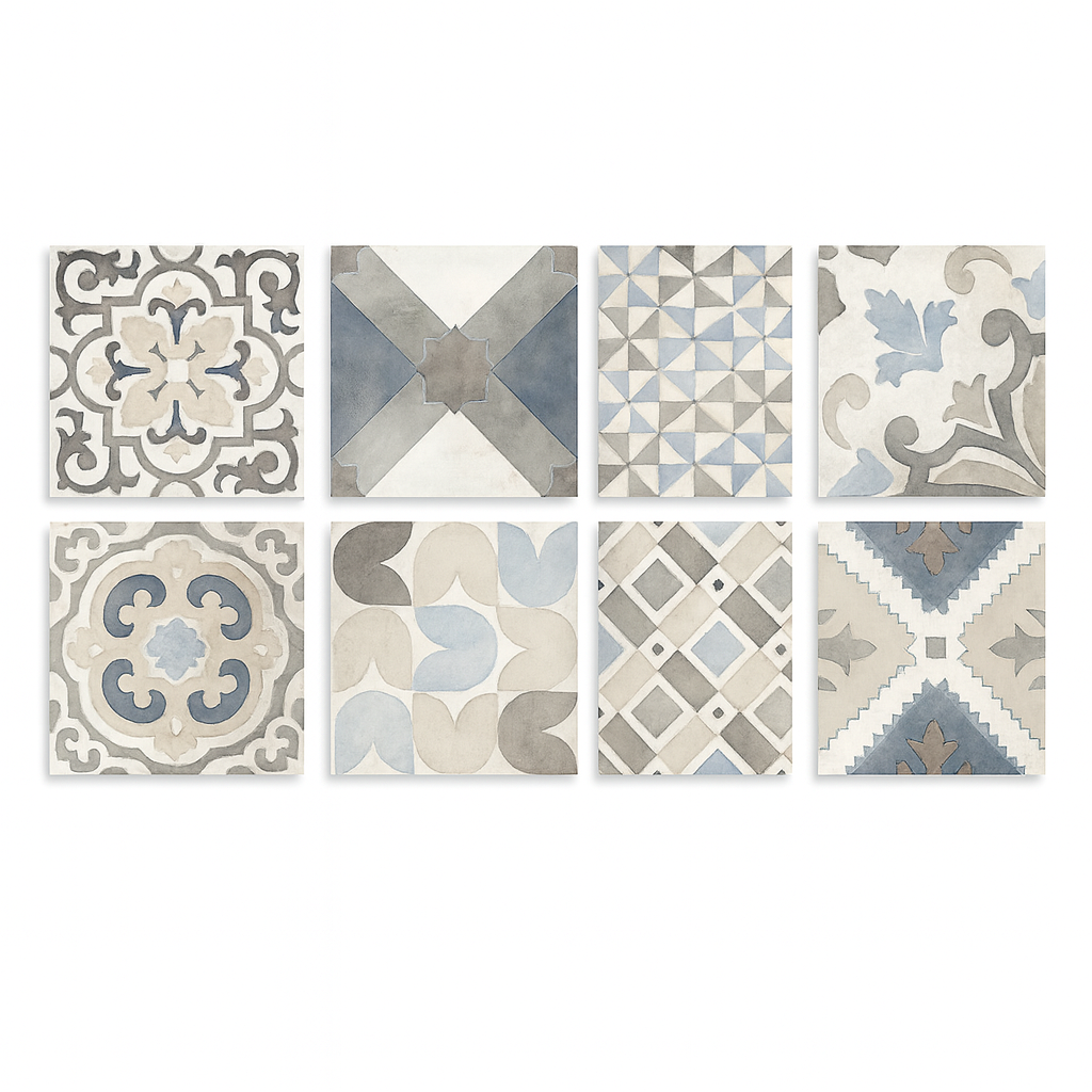 PLLAKE ABERT BLU MIX RIBERIA 20*20CM V332142003