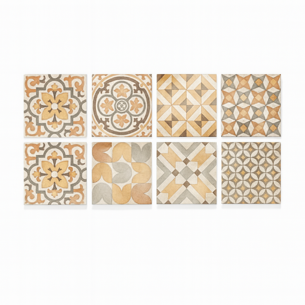 PLLAKE ABERT VERDHE MIX ALFAMA 20*20CM V332142006