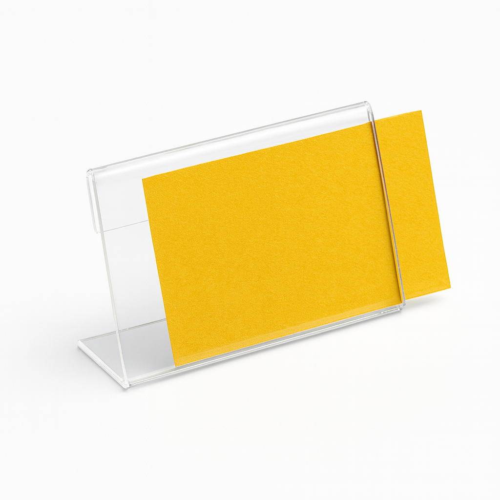 MBAJTESE ETIKETASH PLEXIGLAS 8.5*5.5 T5222